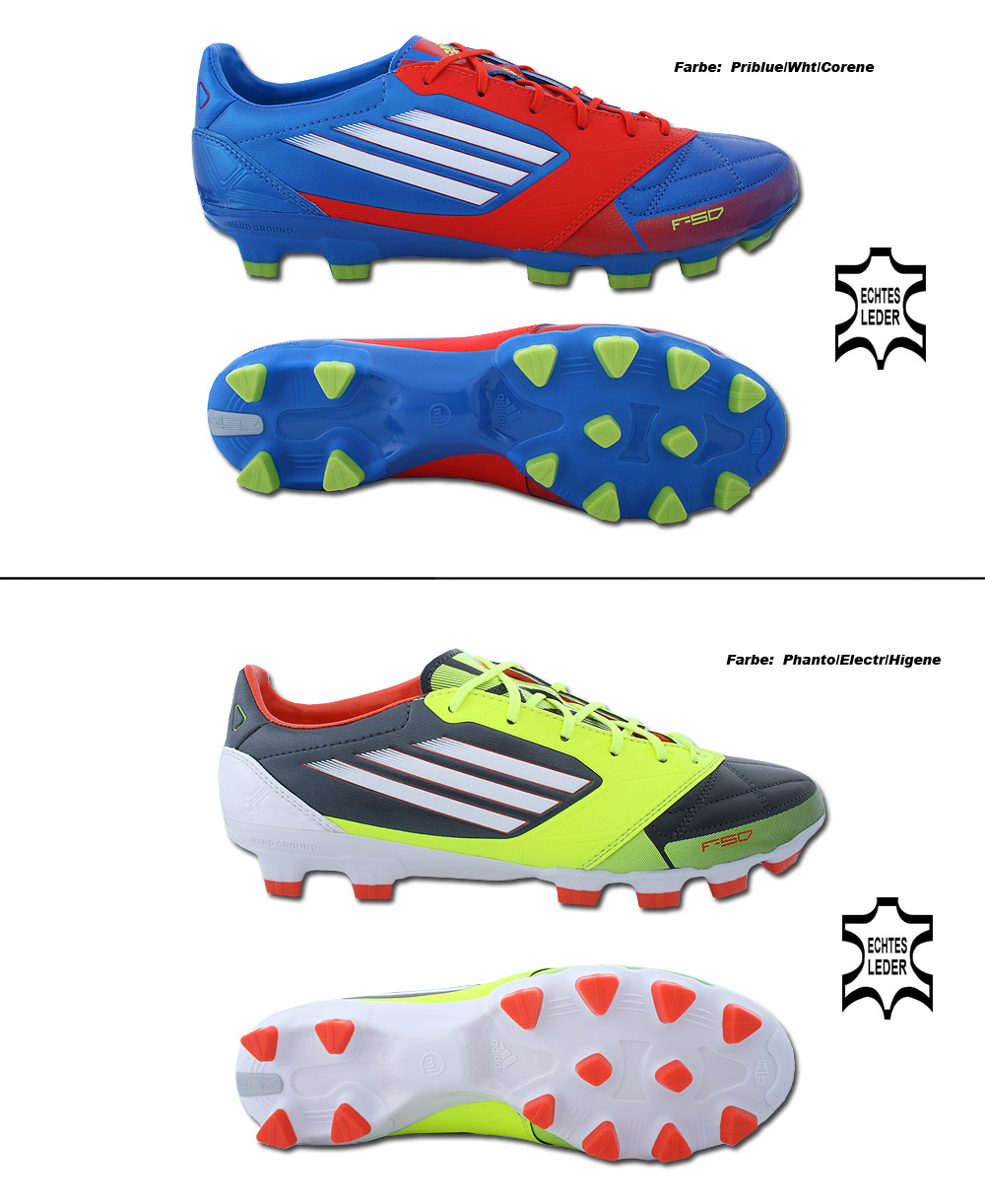 ADIDAS F50 ADIZERO TRX HG LEDER UND SYN FUSSBALLSCHUHE FG SG NEU SOCCER 39-48 | eBay