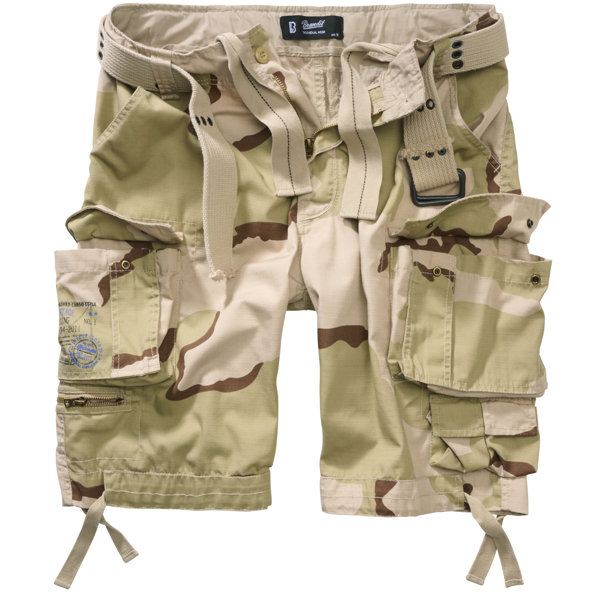 Miniaturansicht 34  - Brandit Savage Ripstop Herren Cargo Shorts Bermuda Kurze Hose Short US Army Rang