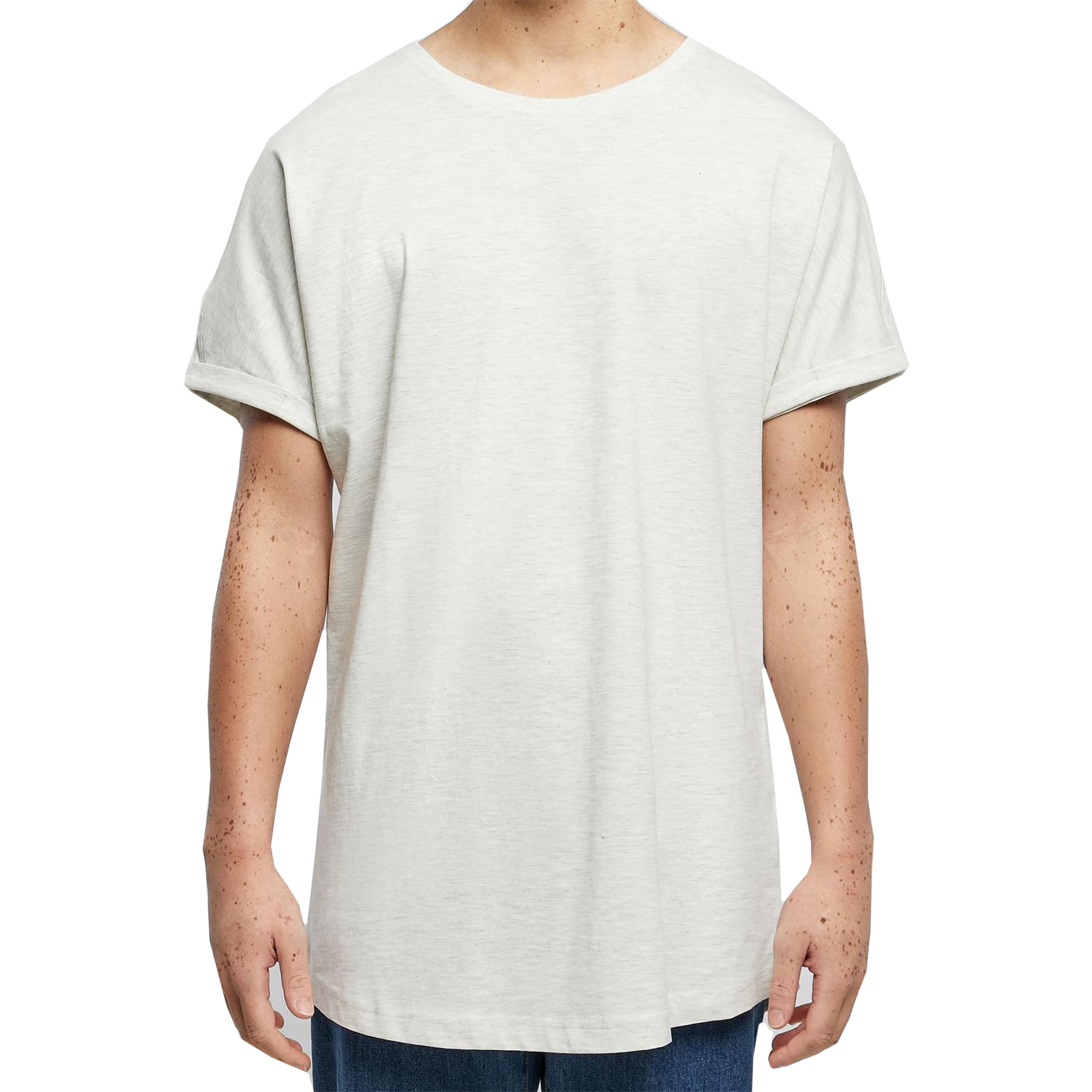 oversize Shirt eBay Herren extra Turnup | T-Shirt Urban lang Classics Long Tee Shaped