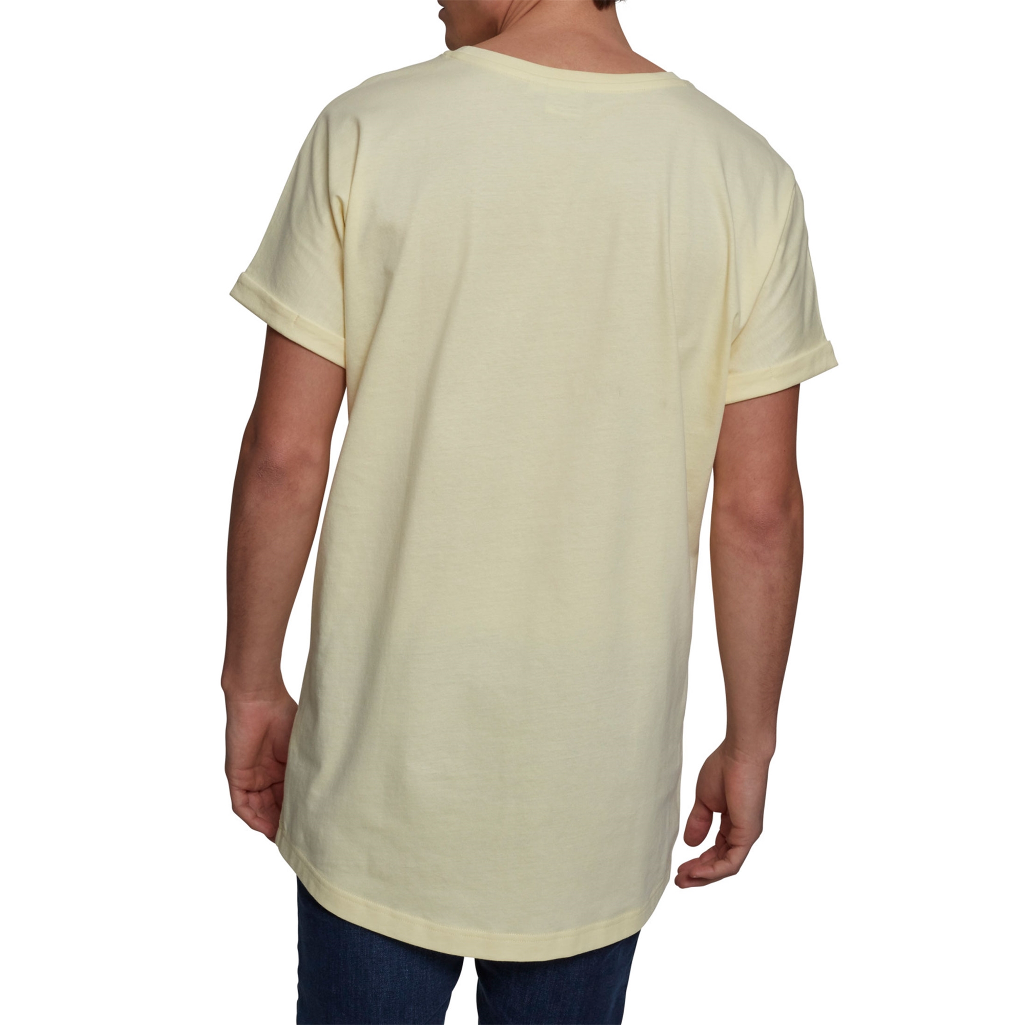 Shaped Shirt T-Shirt extra Turnup Classics | oversize Urban Tee eBay Herren Long lang