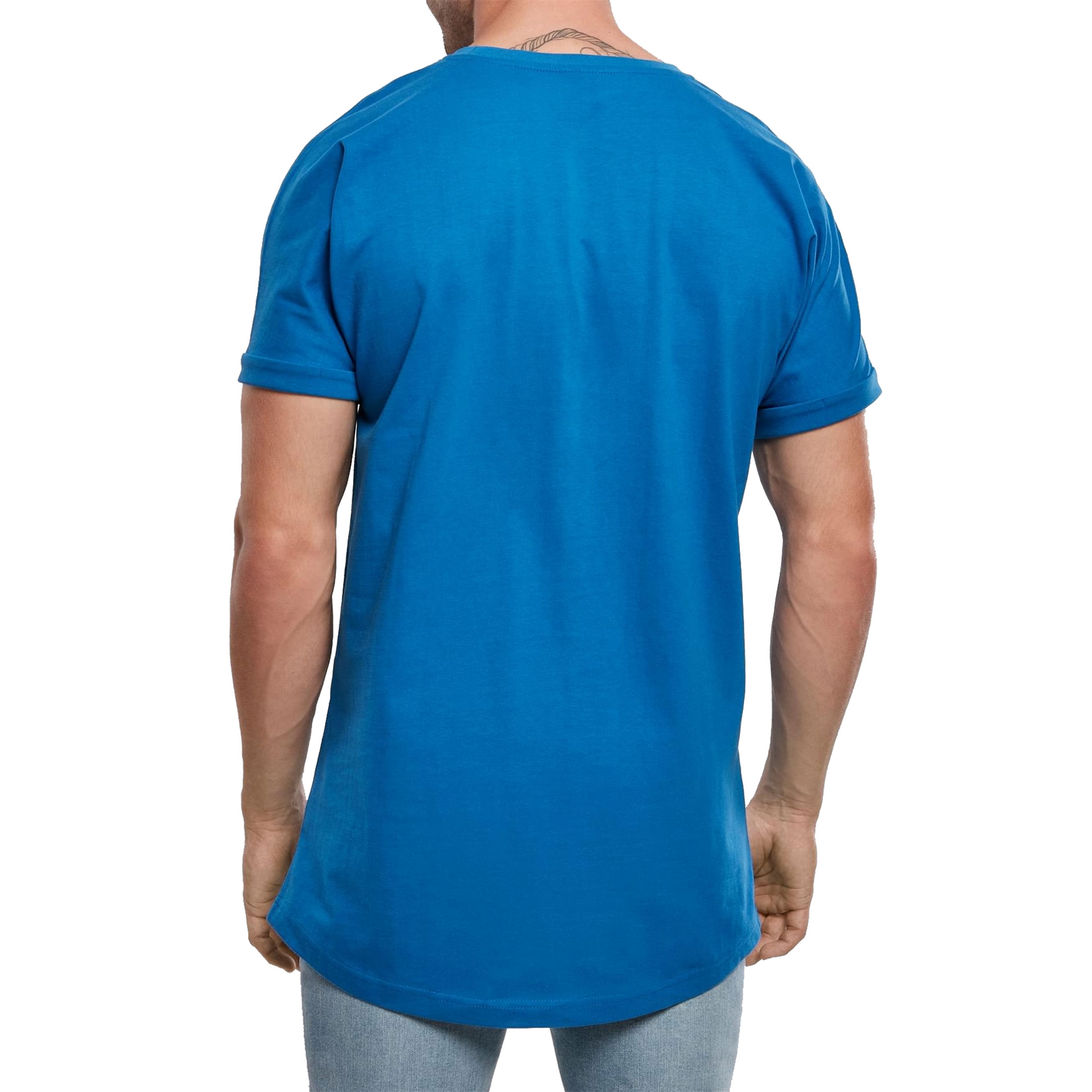 | Urban Shirt Shaped extra Long Classics Tee Herren eBay Turnup T-Shirt oversize lang