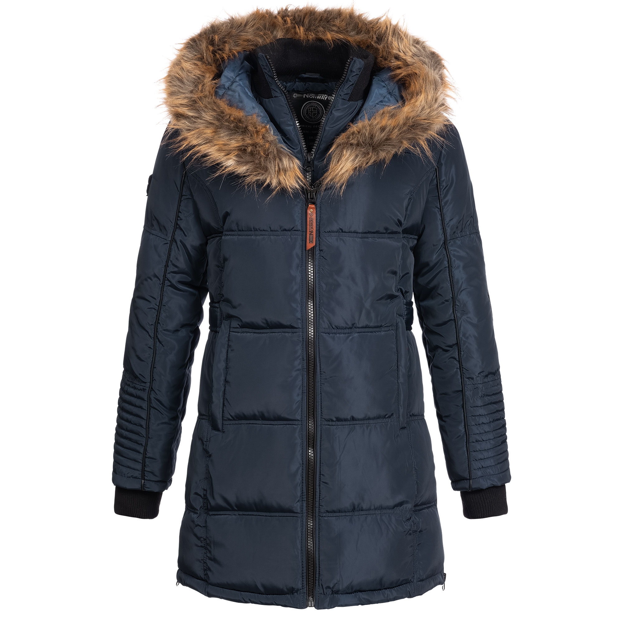 Parka Geographical Norway Pour Femme - Modèle Bruna - Chaud Et Confortable - Idéal Pour Ville, Sport Et Extérieur - Tous Les Jours