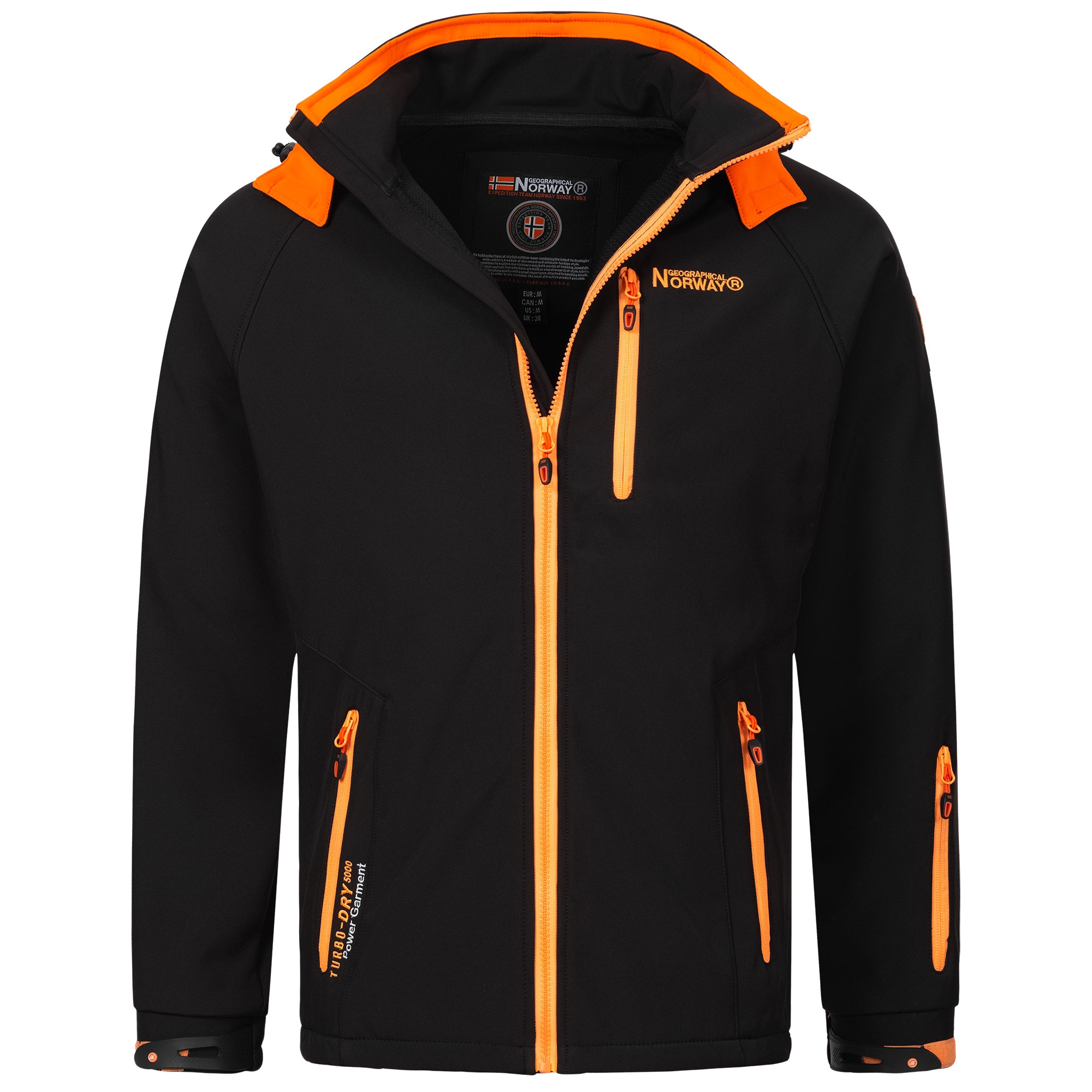 Geographical Norway Herren Softshelljacke Regen Outdoor Jacke Windbreaker  S-3XL