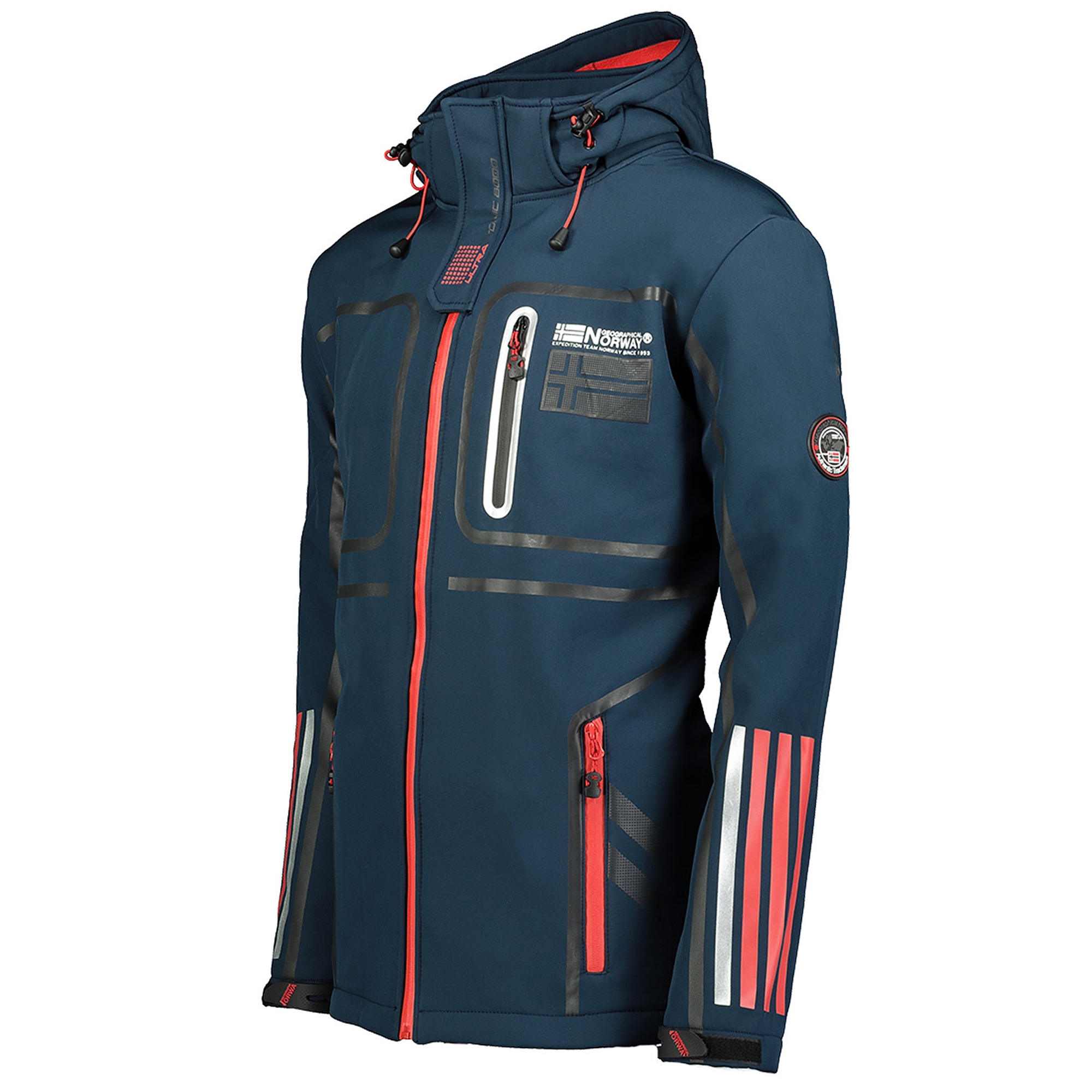 Geographical Norway Mens Softshell Jacket Outdoor Rain Jacket